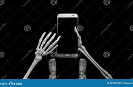 Image result for Skeleton Looking at Phone Meme
