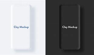 Image result for Clay Mobile Mockup