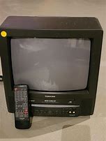 Image result for TV with Vertical Loading VHS Toshiba