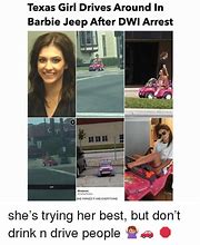 Image result for Barbie Jeep Meme