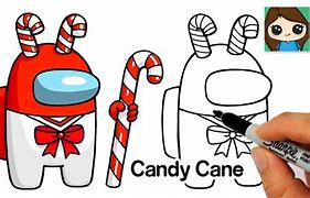 Image result for Candy Cane Among Us