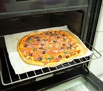 Image result for Pizza in Oven without Tray