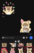 Image result for Signal App Stickers
