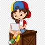 Image result for Girl with Computer Cartoon