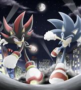 Image result for Sonic vs Shadow Fan Art