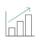 Image result for Graph Arrow Going Up