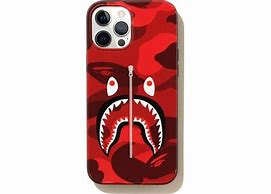 Image result for Red BAPE Shark Phone Case iPhone