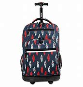 Image result for Cute Rolling Backpacks
