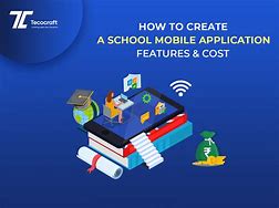 Image result for Template for a School Mobile-App