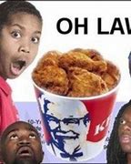 Image result for Black Man with Fried Chicken