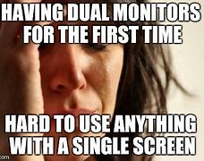 Image result for Dual Monitor Mouse Meme