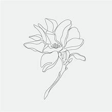 Image result for Monoline Flower Vector