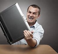 Image result for Guy Smashing His Computer