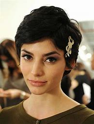 Image result for Pixie Haircuts Dark Hair