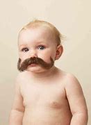 Image result for Baby Face with Mustache Meme