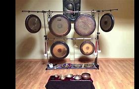Image result for Japanese Gong Stand