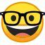 Image result for Nerd Emoji Person