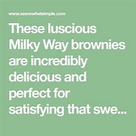 Image result for Milky Way Brownies