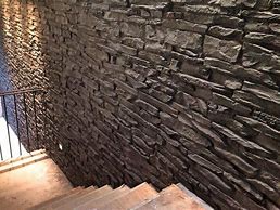 Image result for Black Slate Feature Wall