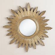 Image result for Gold Sunburst Mirror