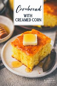 Image result for Jiffy Cornbread with Cream Style Corn