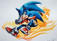 Image result for Watercolour Sonic Painting