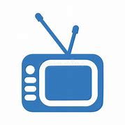 Image result for Blue TV Icon