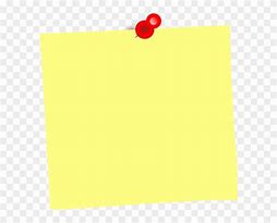 Image result for Yellow Sticky Notes Clip Art No Background