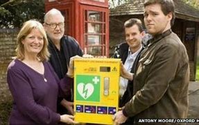Image result for Defibrillator Phone Box