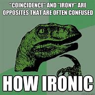 Image result for Irony Meme