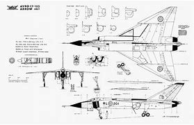 Image result for Avro Arrow Blueprints
