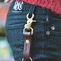 Image result for Leather Double End Key Chain