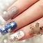 Image result for Blue Winter Nail Art