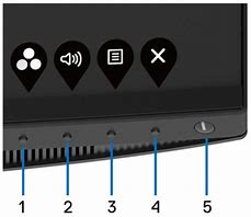 Image result for Dell Monitor Buttons