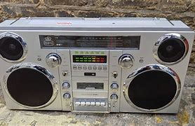 Image result for Red Boombox