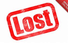 Image result for Lost Text PNG