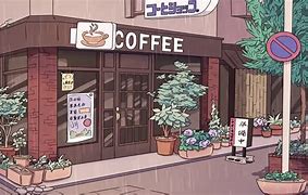 Image result for Cute Coffee Girl Cartoon
