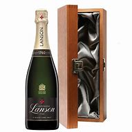 Image result for Lanson Champagne Box Set Black Label Brut