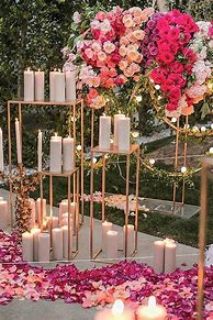 Image result for Rose Gold Wedding Decorations