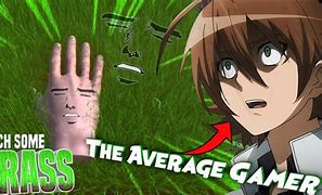 Image result for Touch Grass Anime