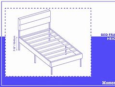 Image result for Standard King Size Bed Frame Dimensions