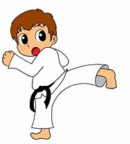 Image result for Karate Boy Clip Art