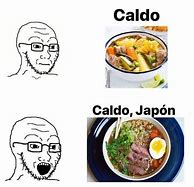 Image result for Eating Hot Caldo Meme