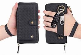 Image result for Wallet Phone Case with Strap