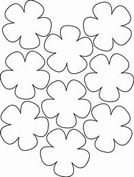 Image result for Simple Flower Template