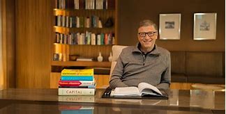 Image result for Bill Gates Reading Books