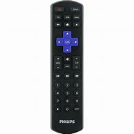 Image result for Philips 65 in TV Roku Remote