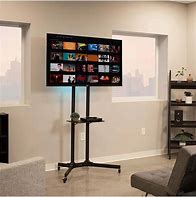Image result for Rolling TV Cart with Power