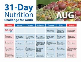 Image result for Nutrition Challenge Ideas