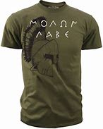 Image result for Molon Labe T-Shirts